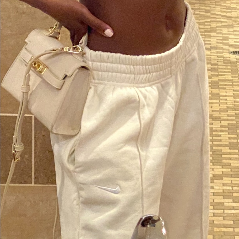 Cream Nike Joggers